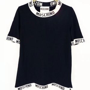 Moschino couture tape logo unique top